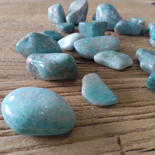 Amazonite tumblestones