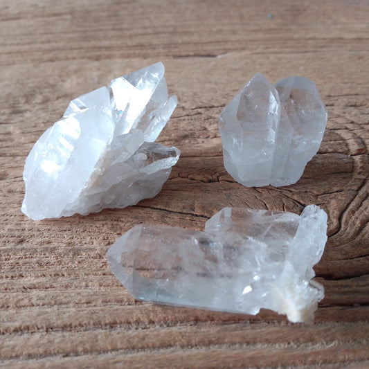 Quartz clusters small