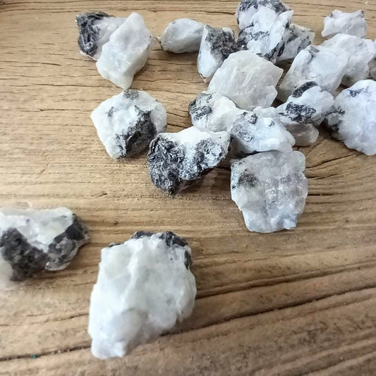 White Rainbow Moonstone raw