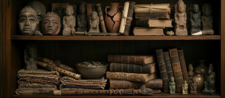 Antiquities and coins - Lost archives store