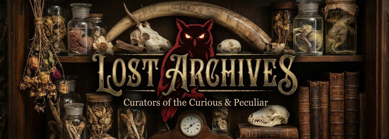 Dried specimens - Lost archives store