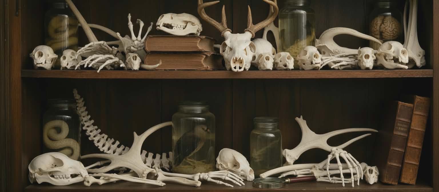 Skulls and bones - Lost archives store