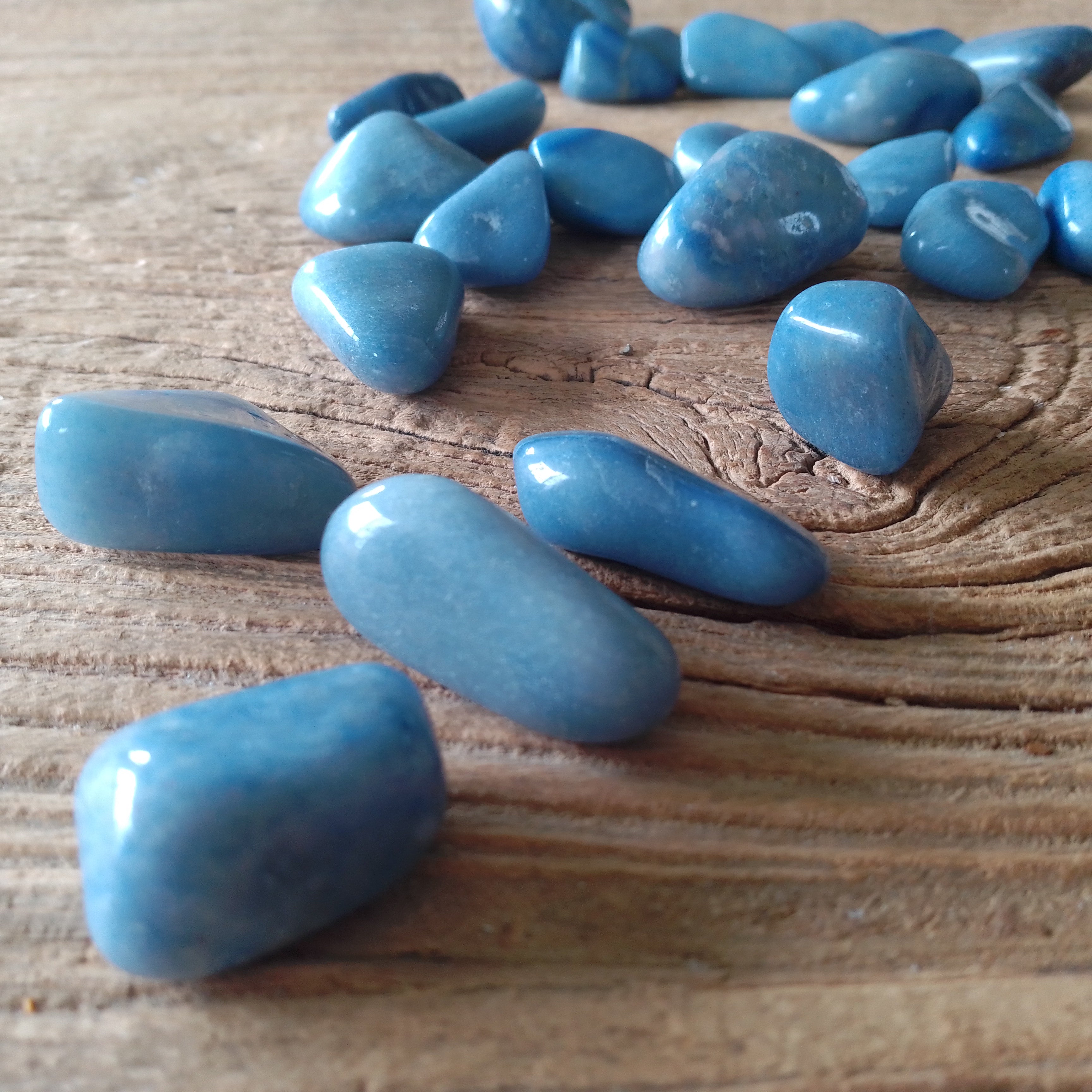 Blue Aventurine tumblestones