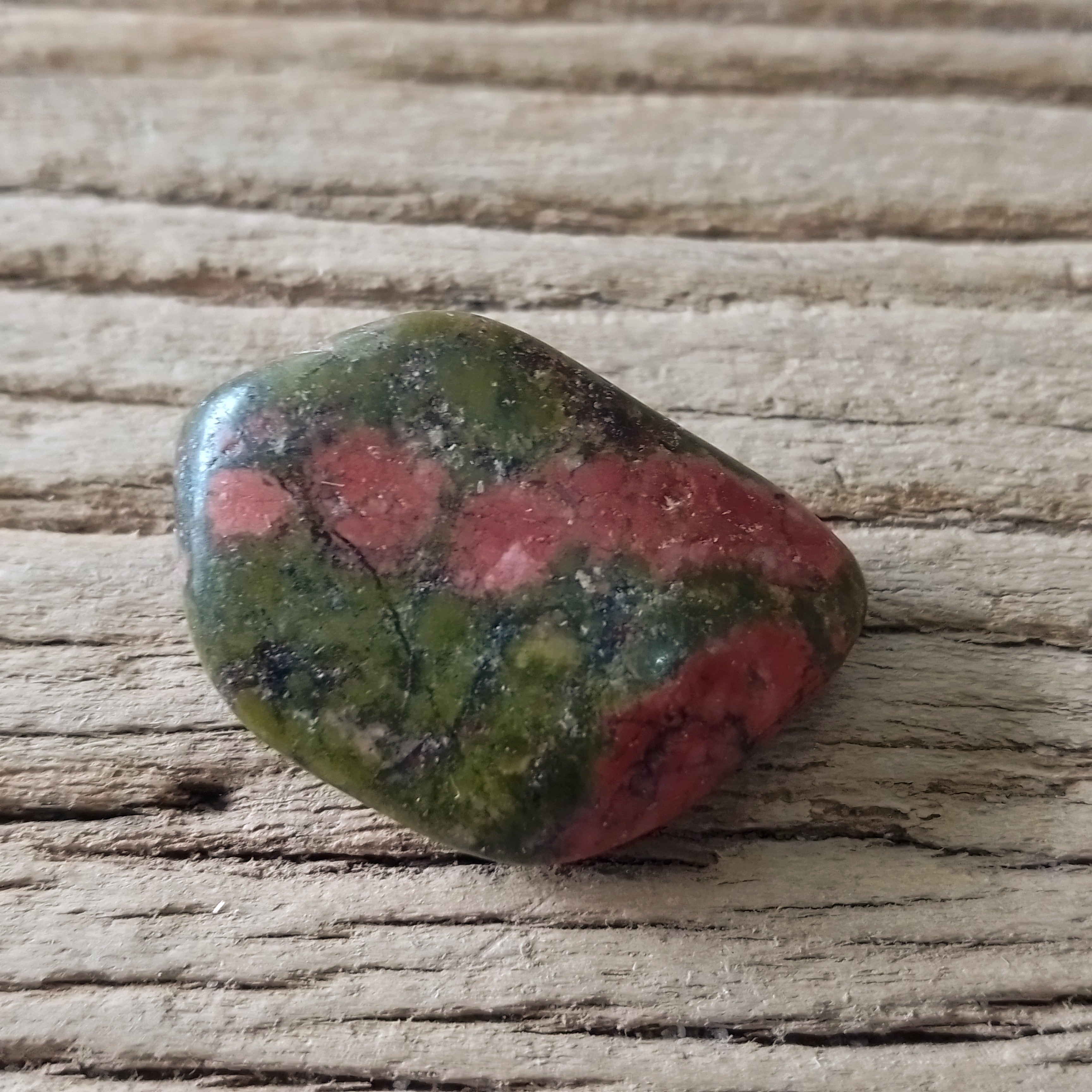 Unakite tumblestones