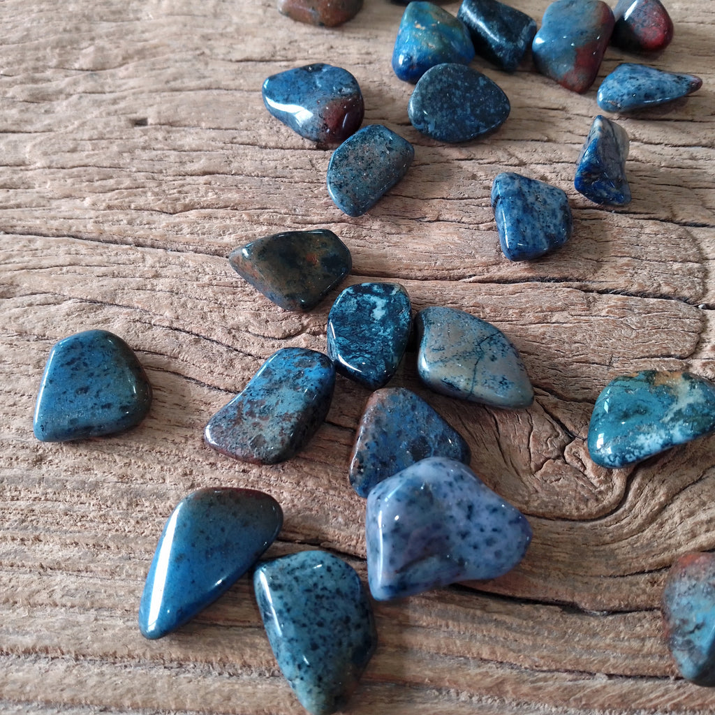 Dumortierite tumblestones