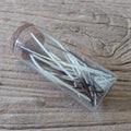 American Porcupine quill vial