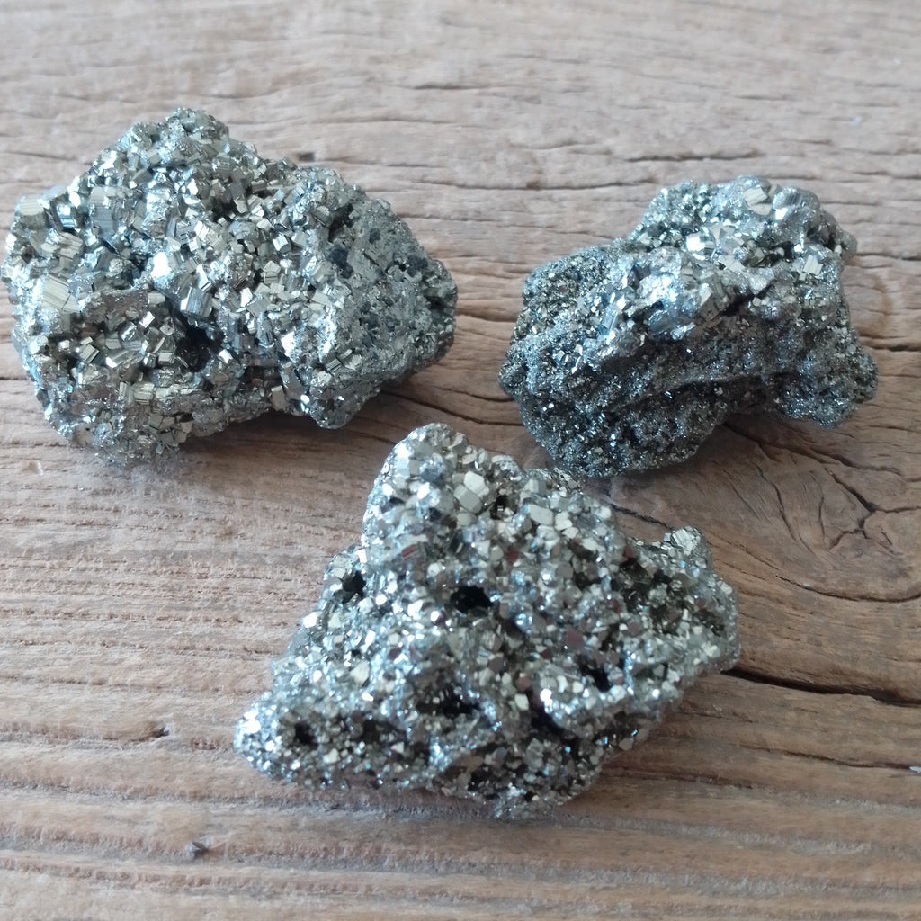 Pyrite cluster
