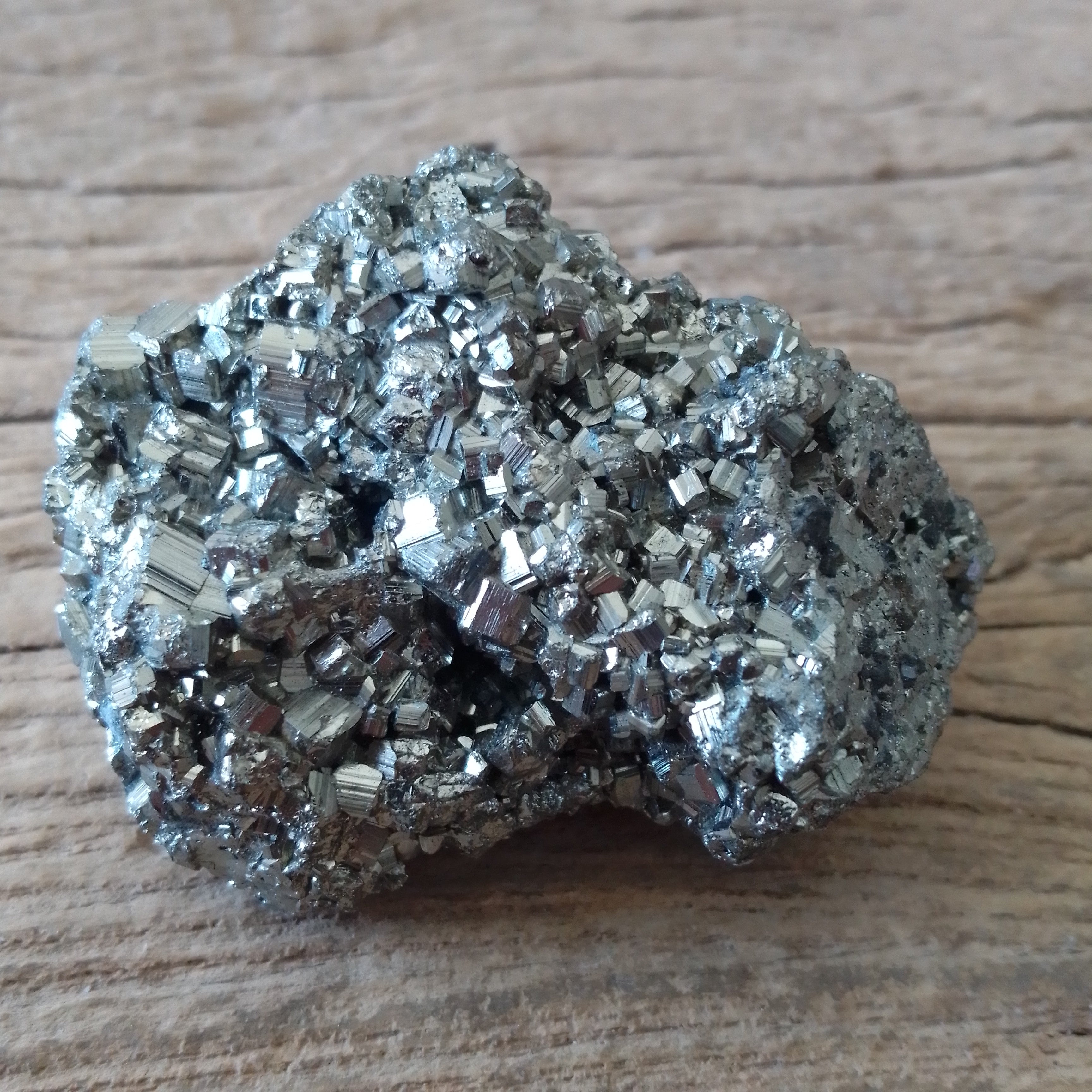 Pyrite cluster
