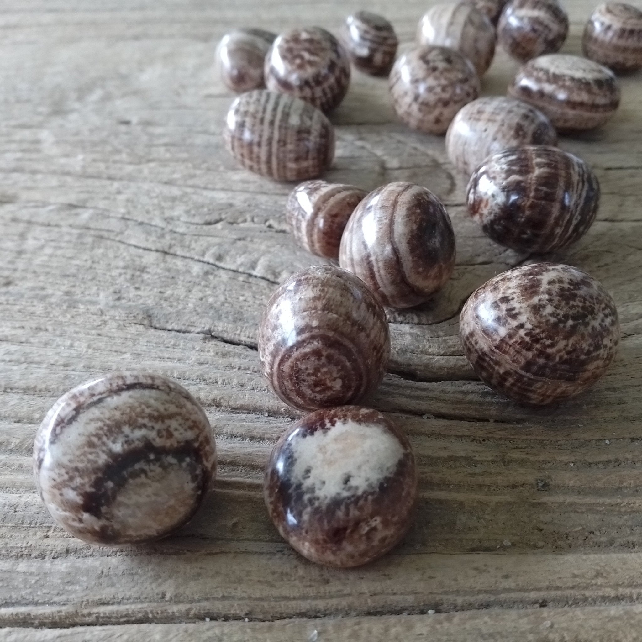 Brown aragonite tumblestones - Lost archives store - product_name_for_sale - product_name_for_sale_australia - category_name