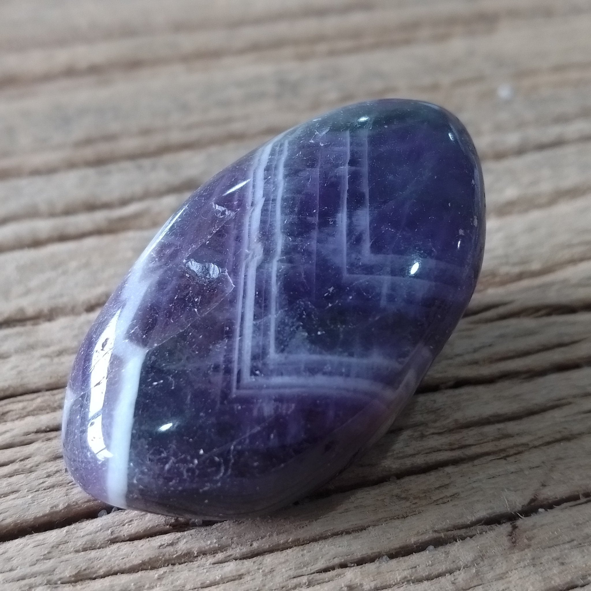 Chevron amethyst tumblestones - Lost archives store - product_name_for_sale - product_name_for_sale_australia - category_name