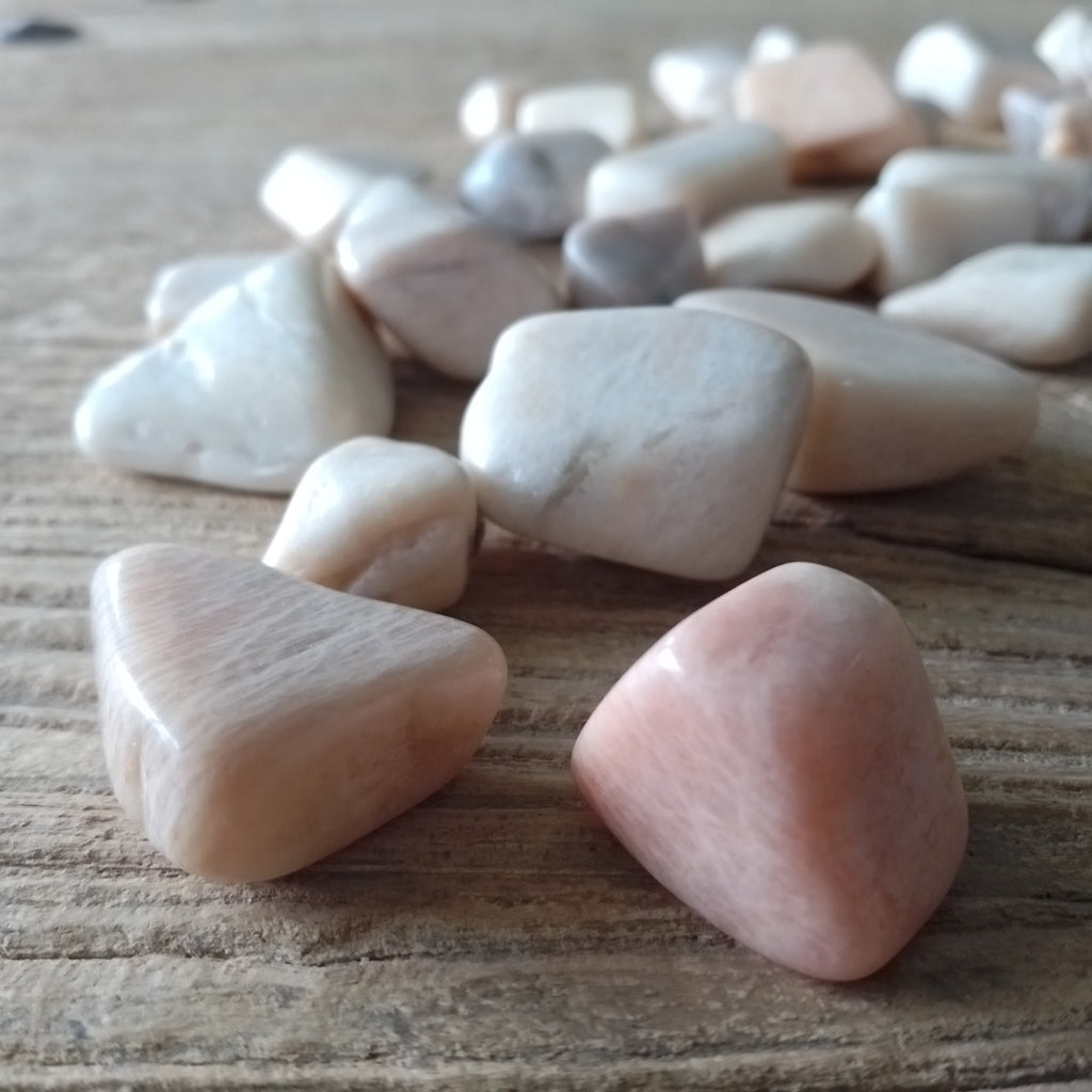 Peach moonstone tumblestones - Lost archives store - product_name_for_sale - product_name_for_sale_australia - category_name