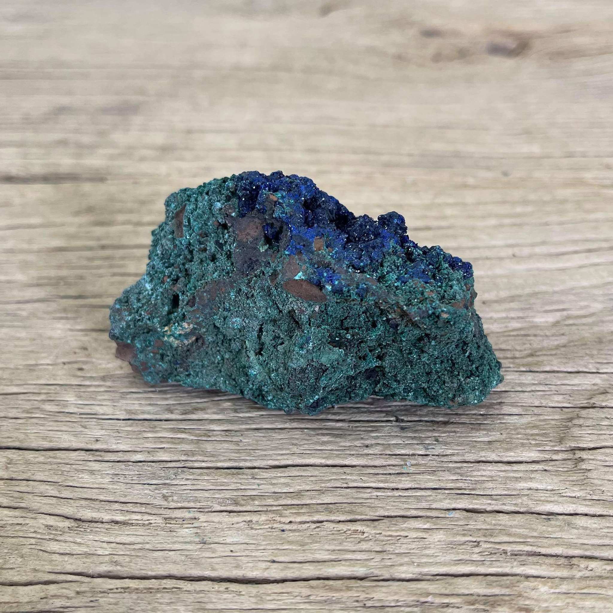 Azurite & Malachite Mineral specimen