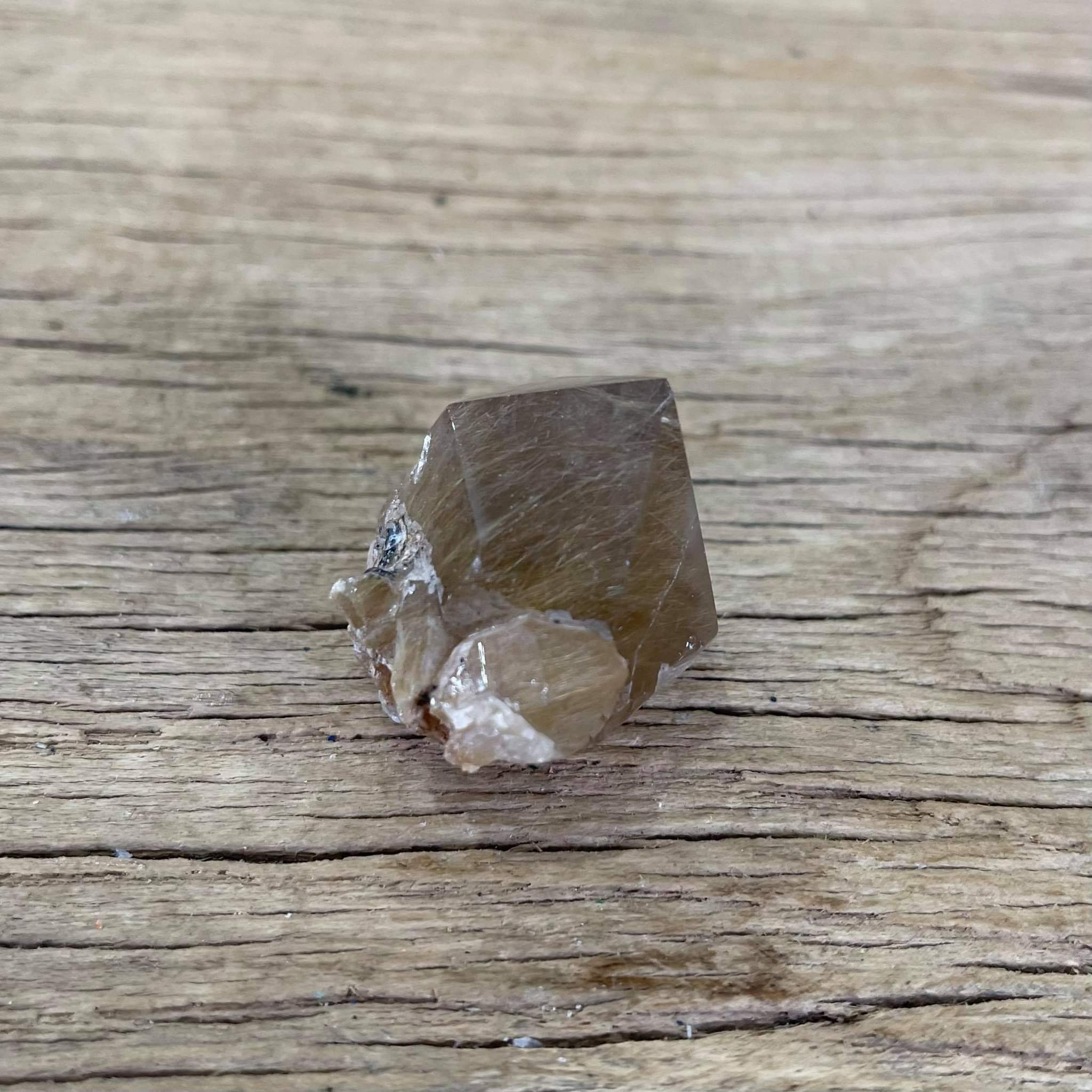 Rutilated quartz Mineral specimen