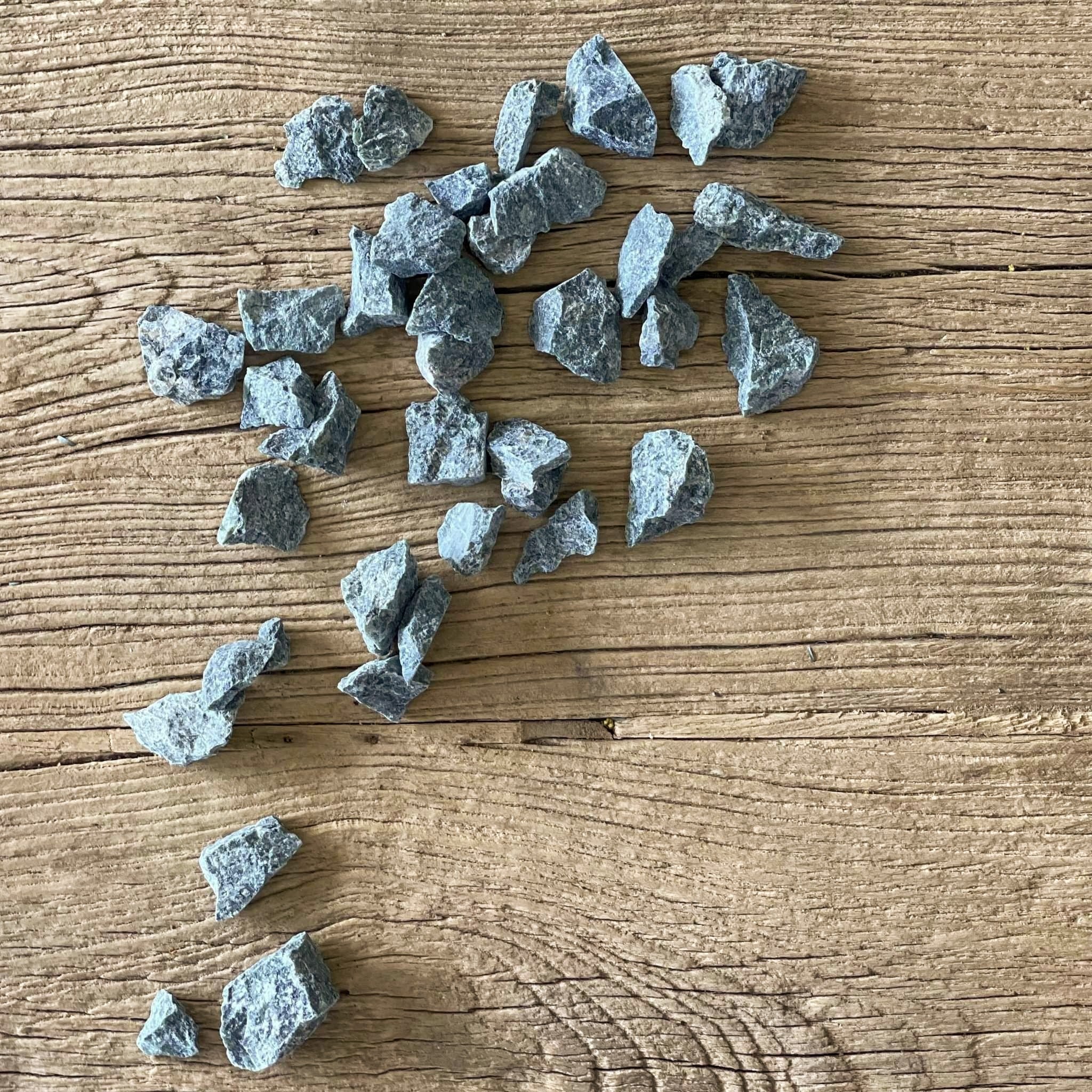 Nephrite jade rough 3pack