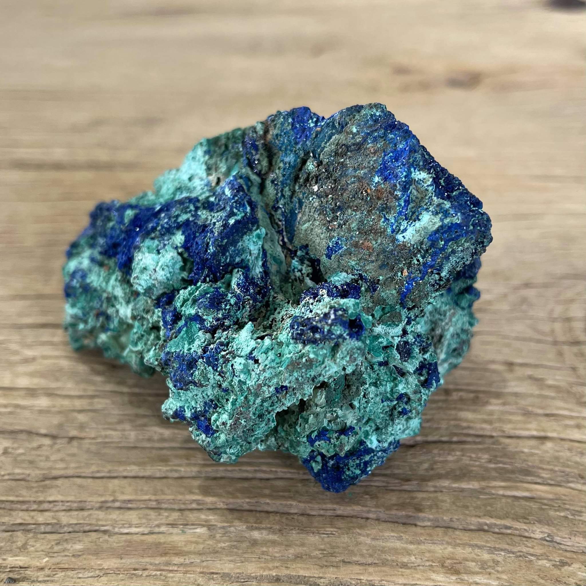Azurite & Malachite Mineral specimen